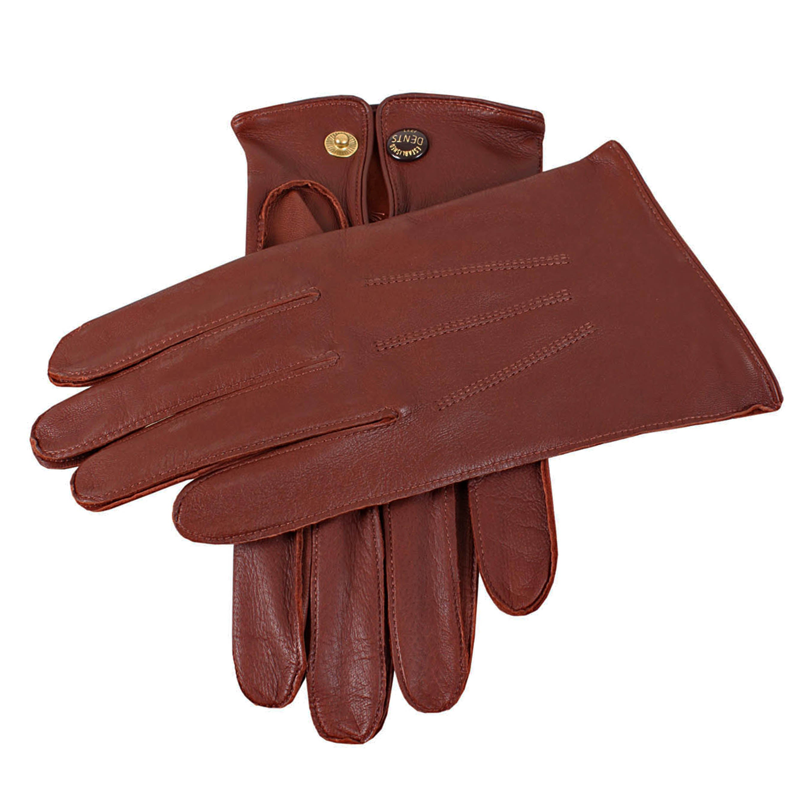 Sandhurst Men s Unlined Leather Officers Gloves Dents