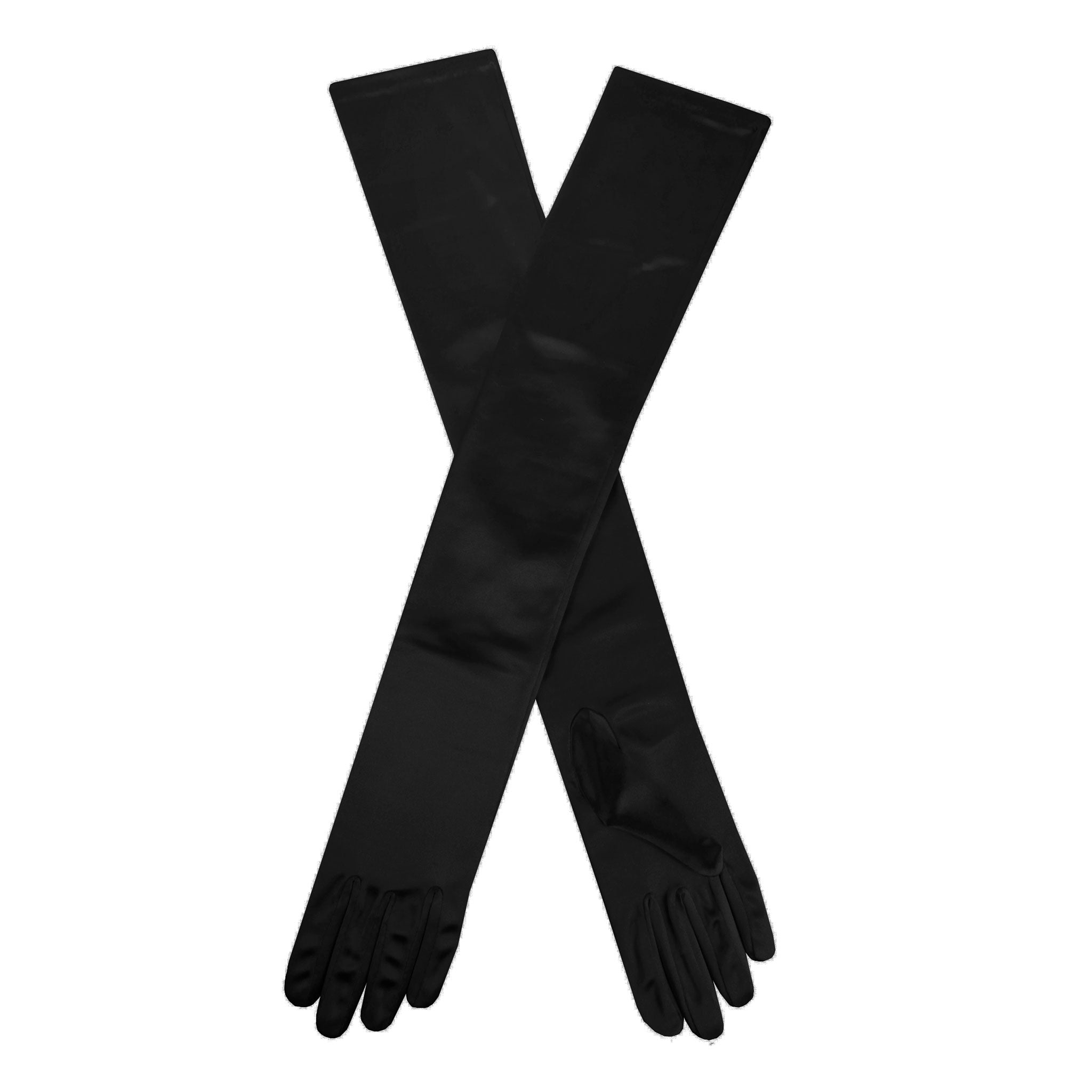 Damen Lange Opernsatin-Handschuhe