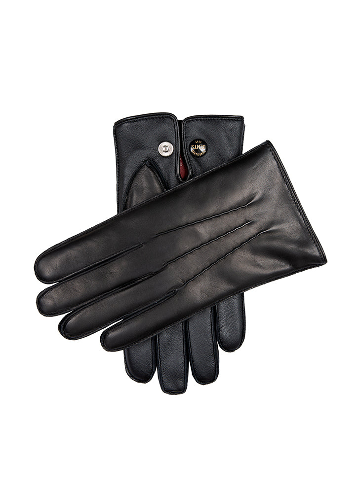 Hengrave | Men's Fur Lined Touchscreen Leather Gloves | Dents