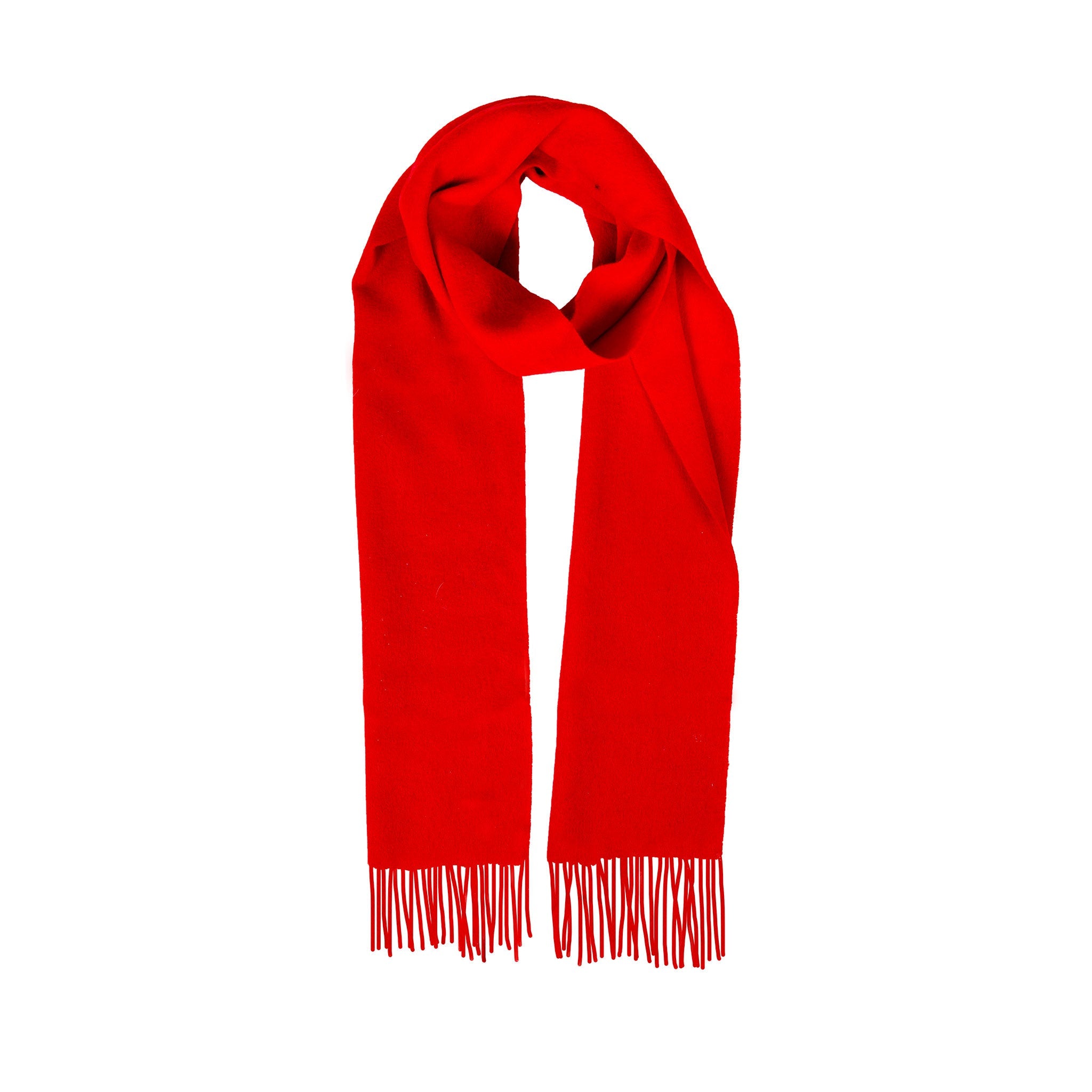 Men's Lambswool Scarf with Tassels | Dents