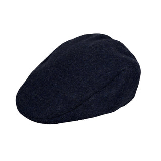 Men’s Abraham Moon Plain Tweed Flat Cap