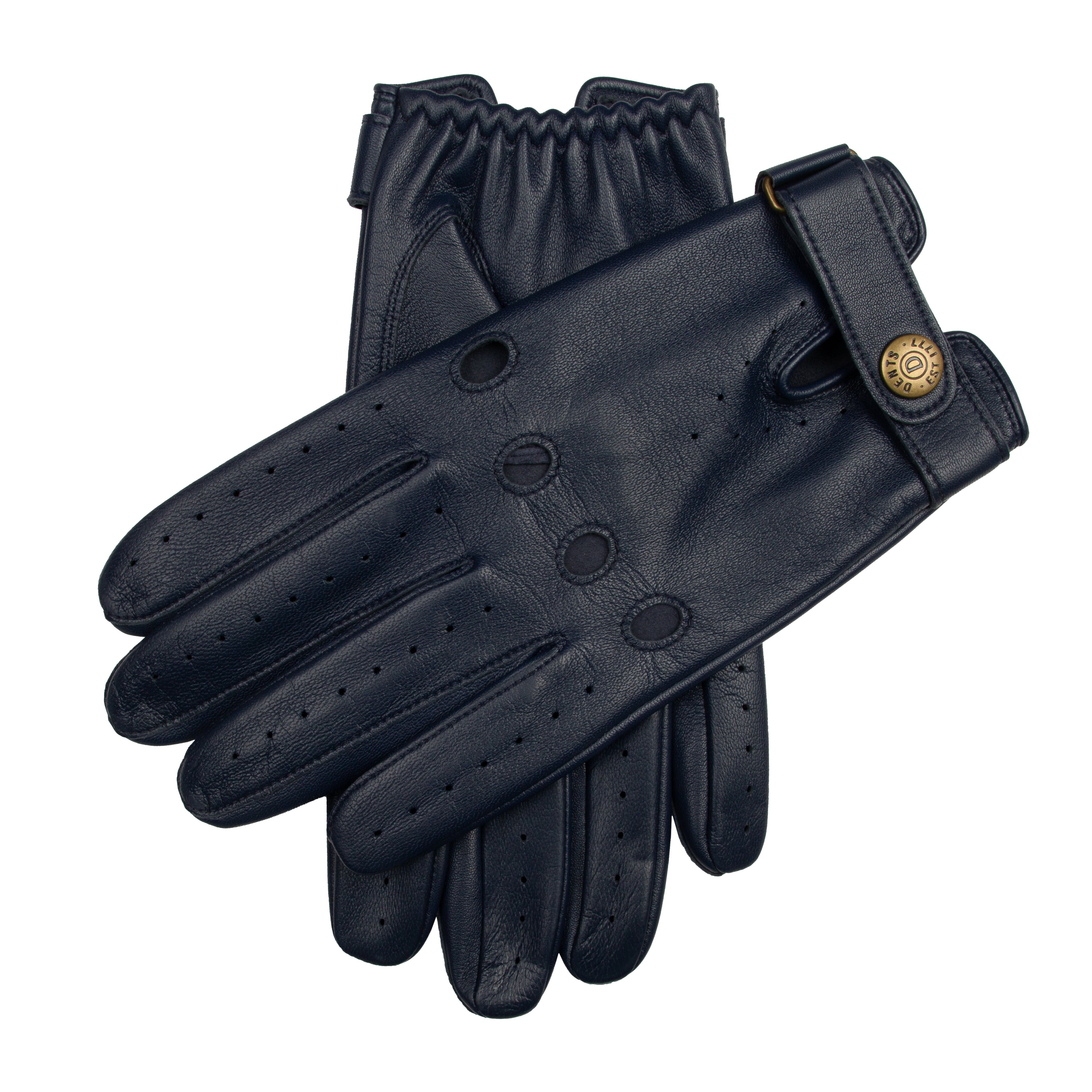 Herren Lederfahrhandschuhe