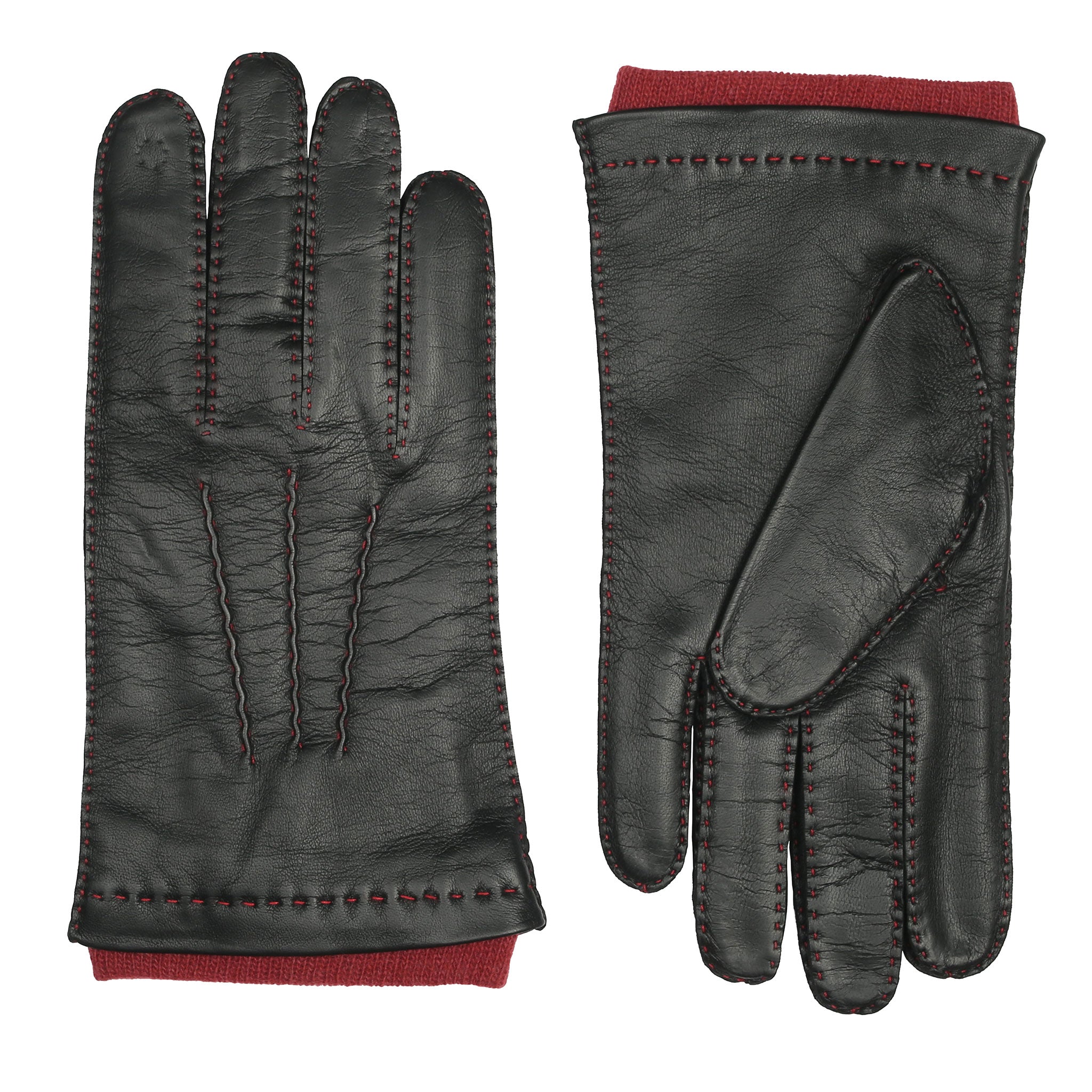 DENTS グローブ（カシミヤライニング） バス｜メンズ カシミアライニング レザーグローブ｜Dents