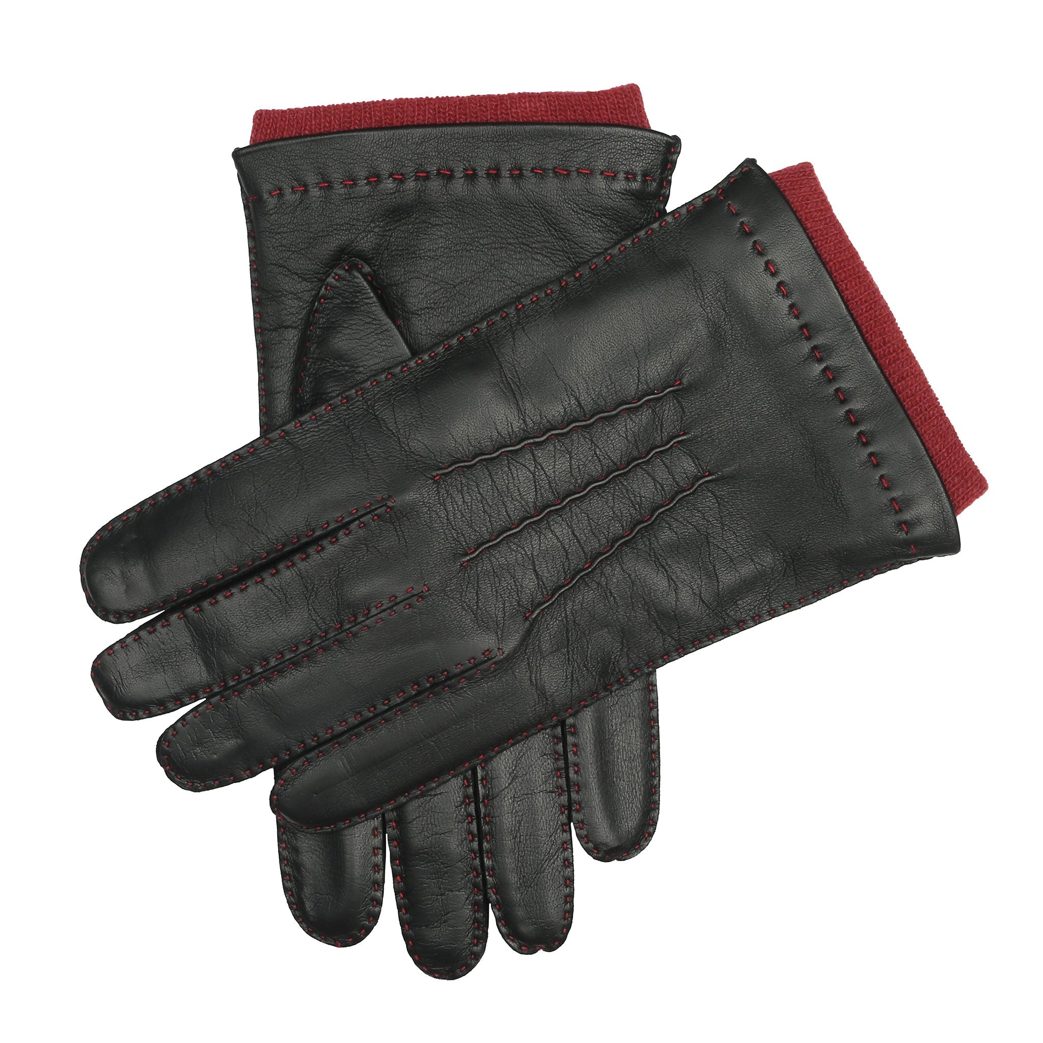 ニューポート｜メンズ カシミアライニング コントラストレザー