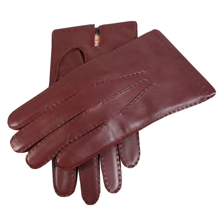handgenähte handschuhe Chelsea | Herren Lederhandschuhe mit Kaschmirfutter