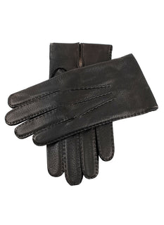 Men's Handsewn Three-Point Cashmere-Lined Deerskin Gloves