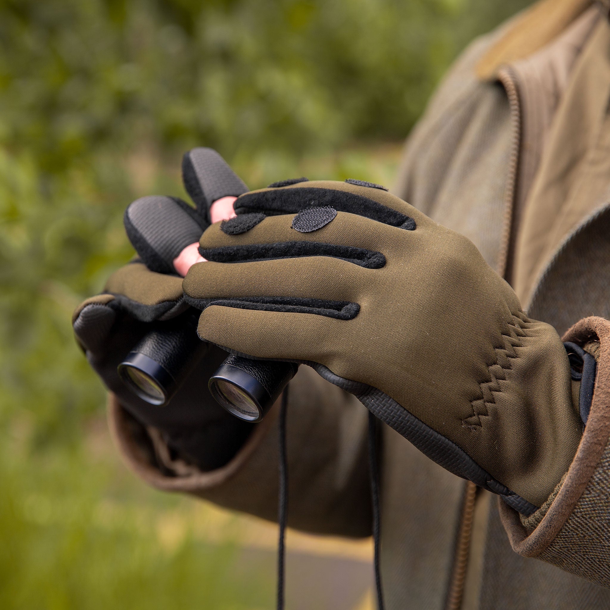 shooto handschuhe Men's Shooting Gloves with Rubber Palm
