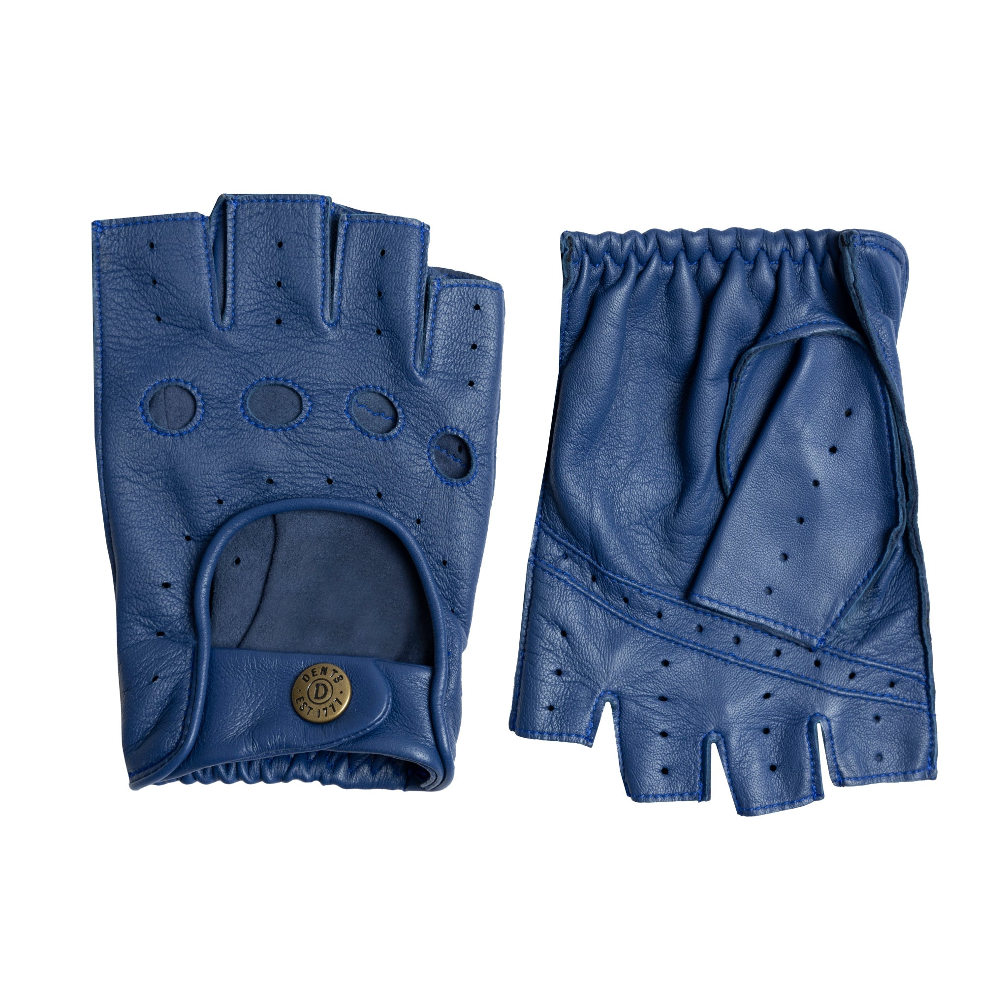 Men's Fingerless Leather Driving Gloves | Dents