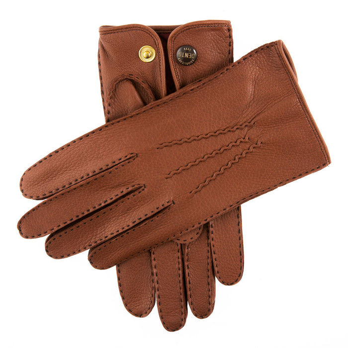 Garstone | Herren Ungefütterte Hirschlederhandschuhe