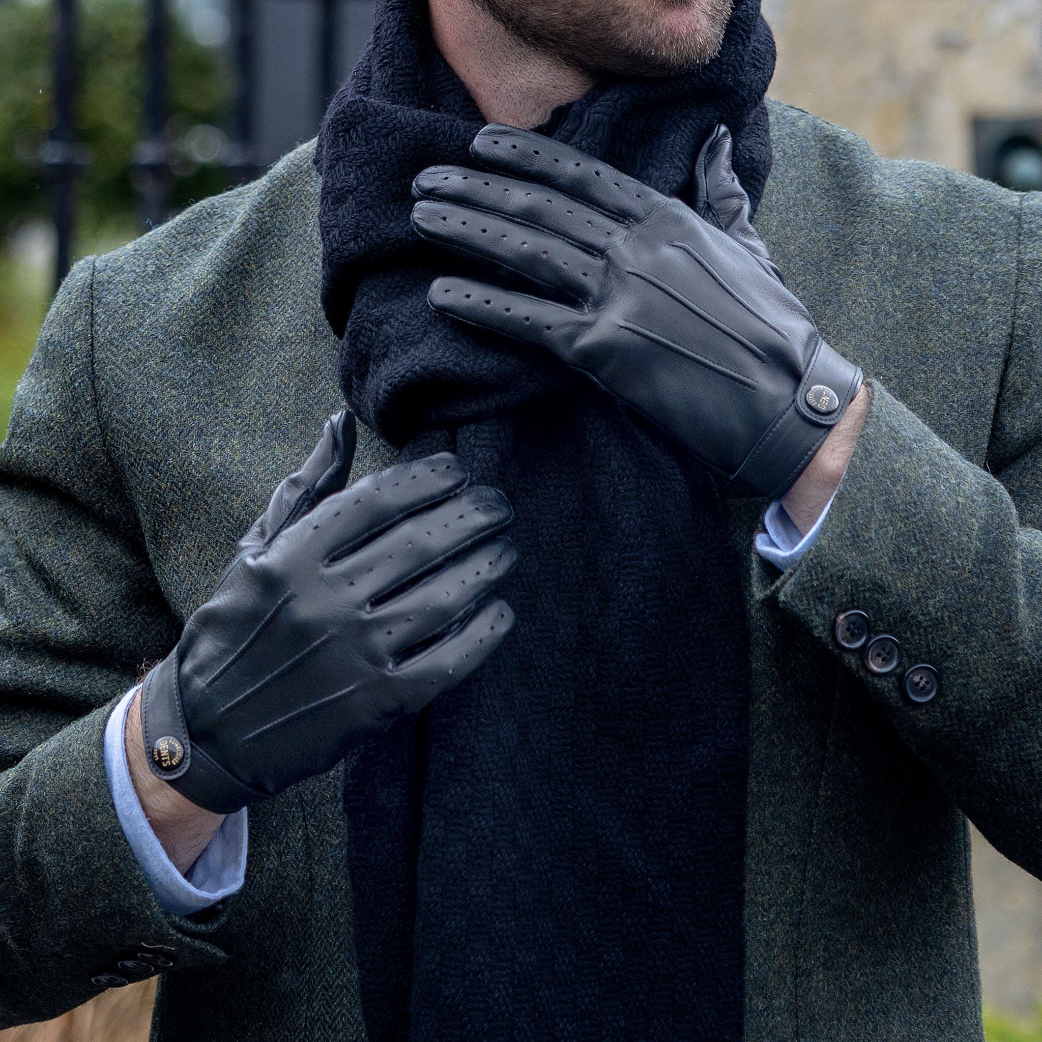 Fleming | James Bond Spectre Leather Driving Gloves | Dents