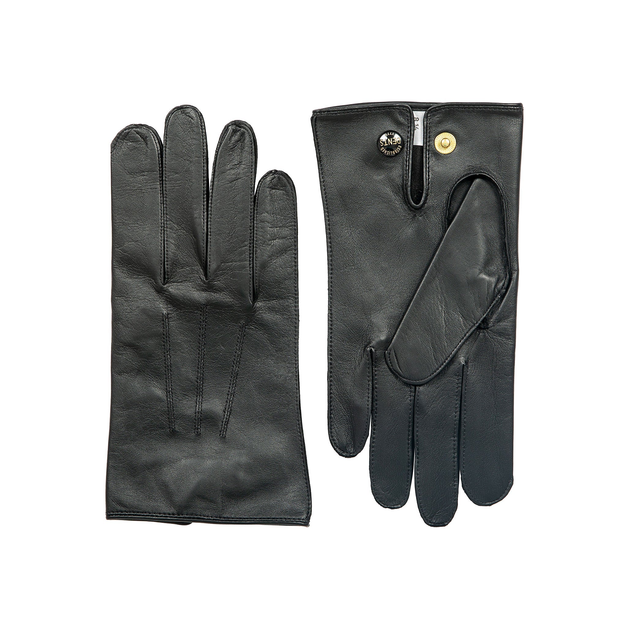 Sandhurst Men's Unlined Leather Officers Gloves Dents