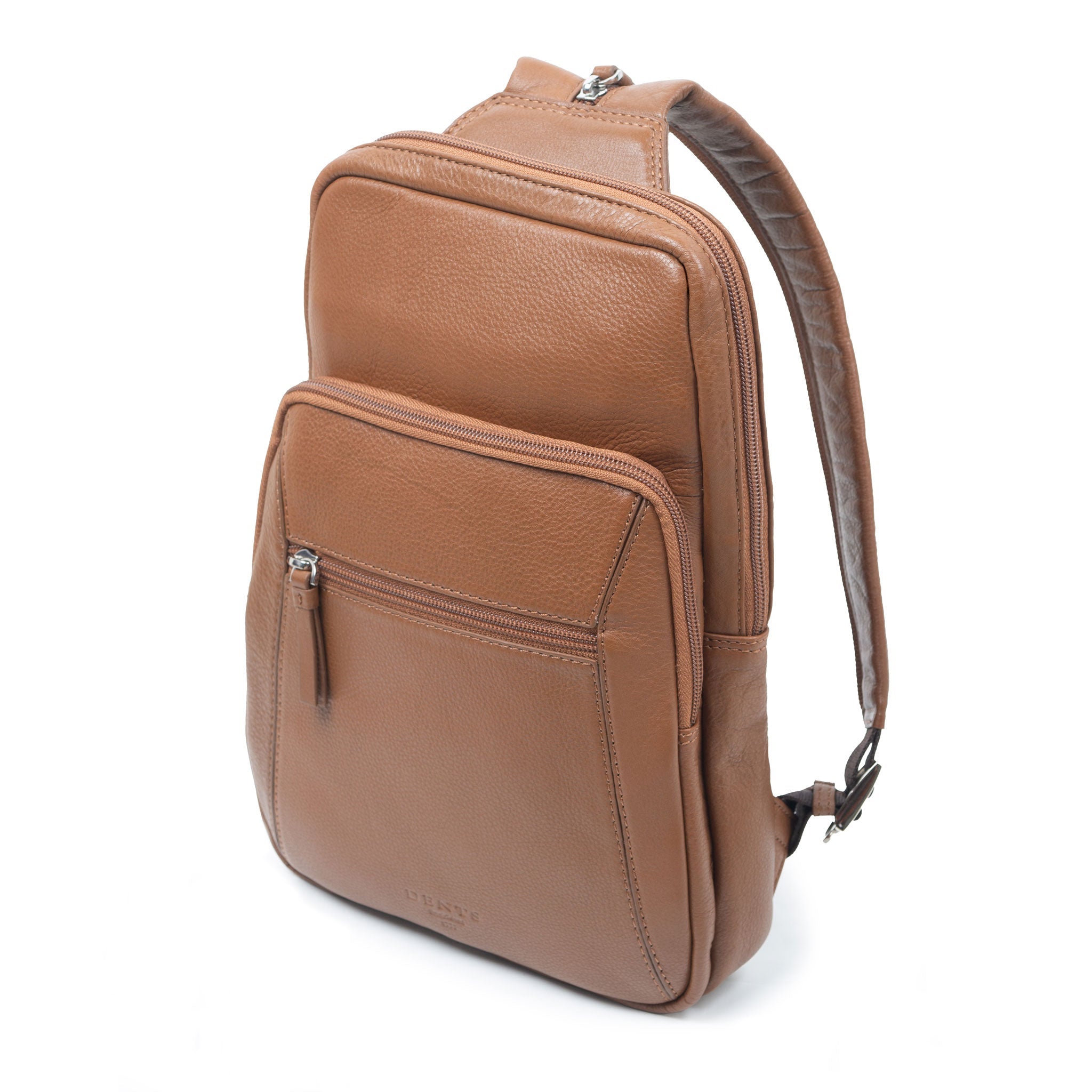 Men's Small Pebble Grain Leather Backpack
