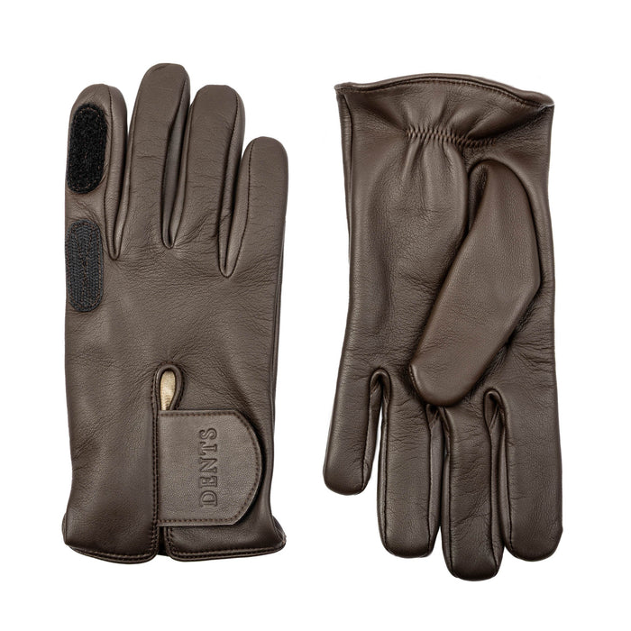 handschuhe nomex Herren Heritage wasserabweisende Nomex- und Seidengefütterte rechte Le Deft Family EQVLNT Solid fahrradanhänger Colour:Deep Blue Minimal externally stitched seams