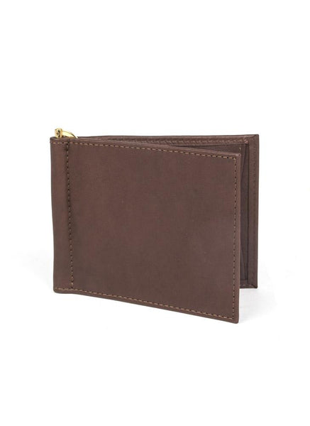 Men's Heritage Handmade Lambskin Leather Bifold Wallet with Money Clip