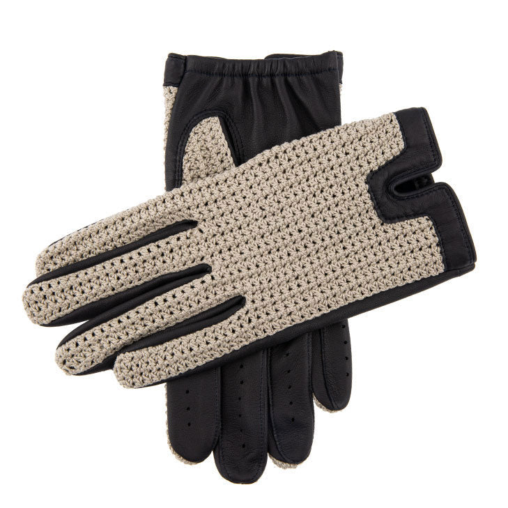 back handschuhe Donnington | Herren Häkel-Rücken Fahrhandschuhe
