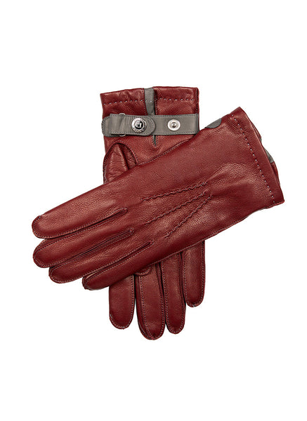 Men's Heritage Cashmere-Lined Leather Gloves