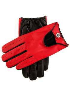 Men's Heritage Two-Colour Leather Driving Gloves