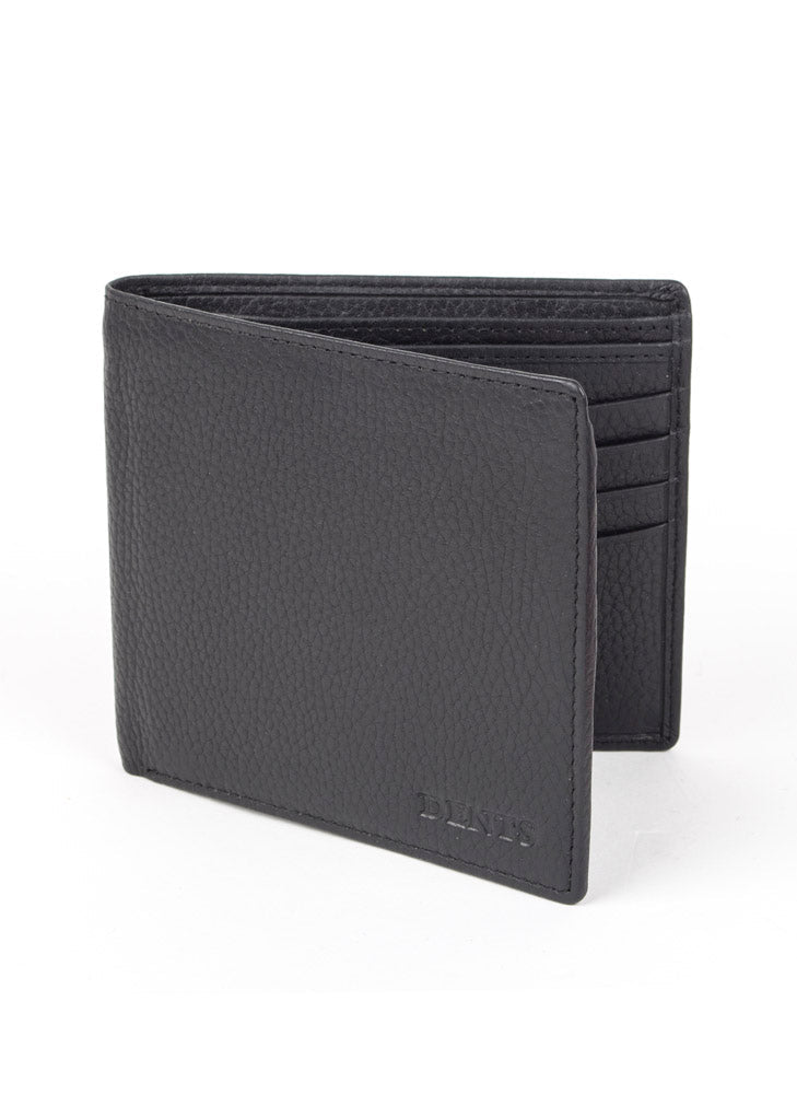 Beauley | Pebble Grain Leather Slim Billfold Wallet with RFID Blocking ...