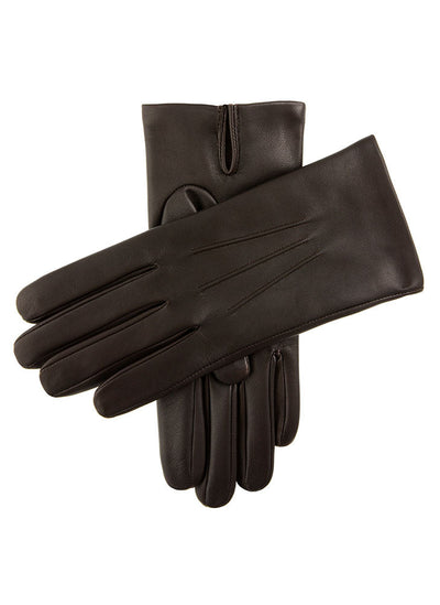 Featured Men's Shorter-finger Leather Gloves image