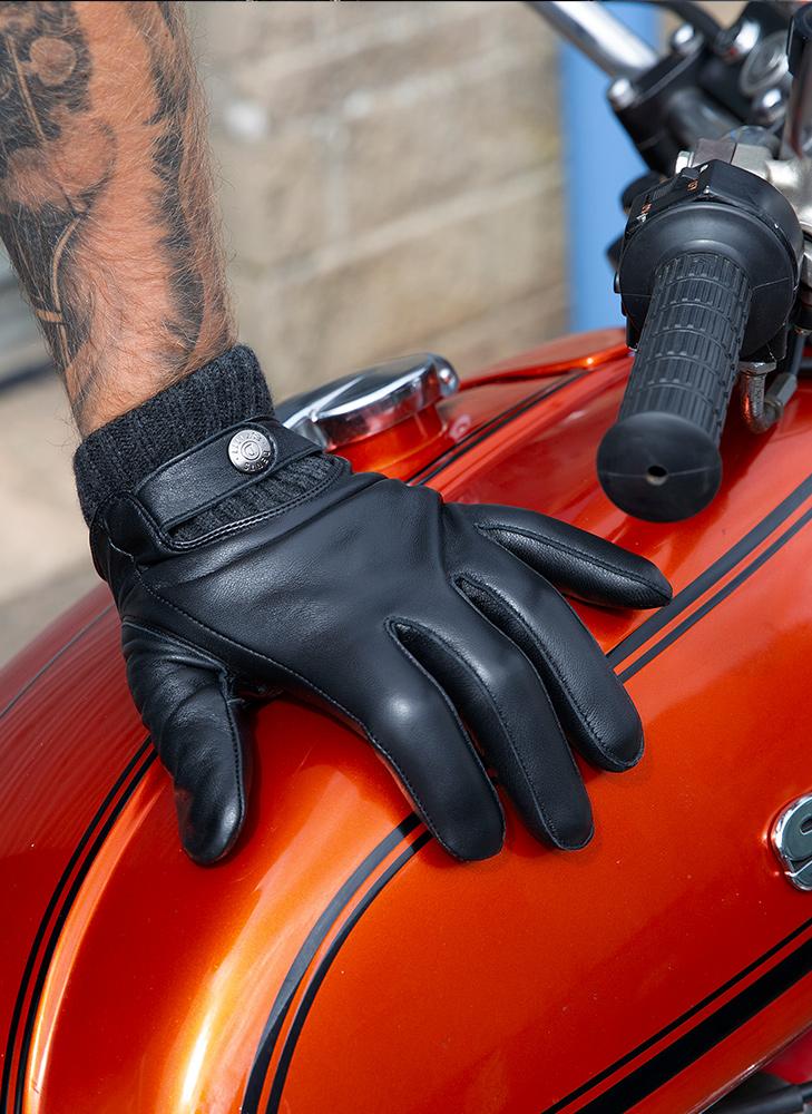 Mens thin leather clearance gloves